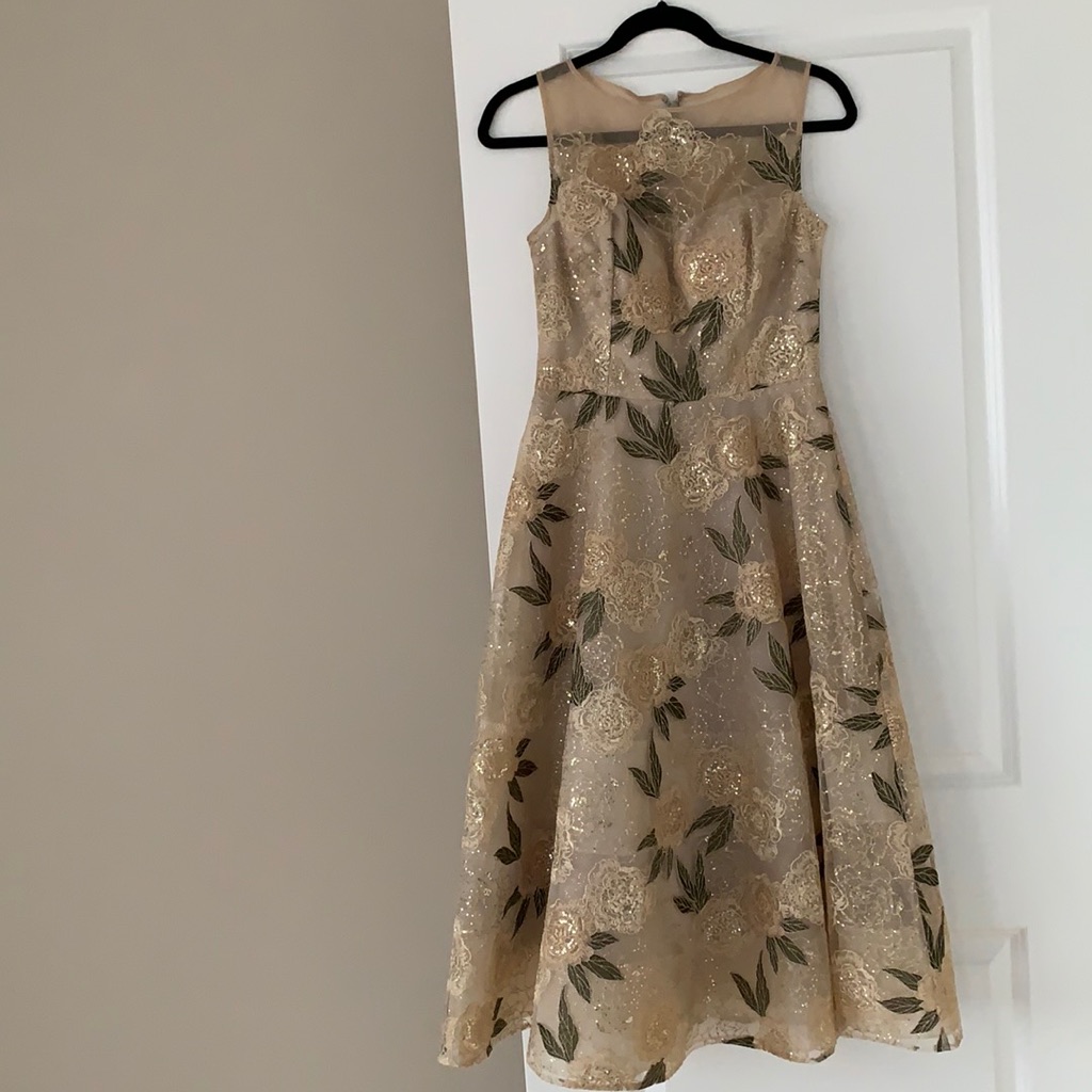 Teri Jon Midi Dress